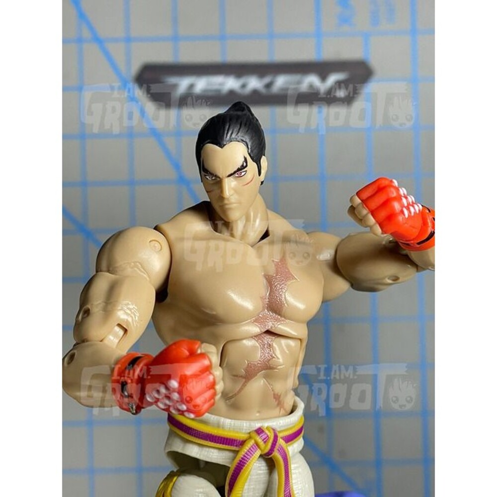 Bandai Namco Game Dimensions Kazuya Mishima Action Figure Tekken C